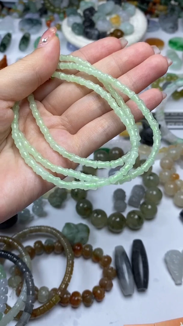 未镶嵌定制翡翠一****考毛货定制不退不换