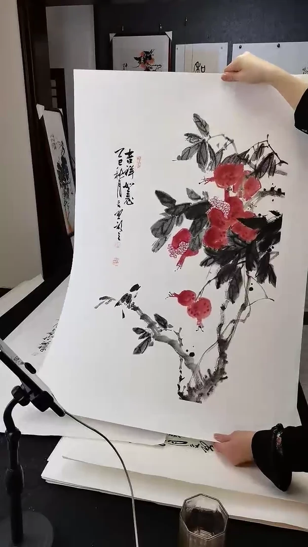 吉祥如意68*46cm