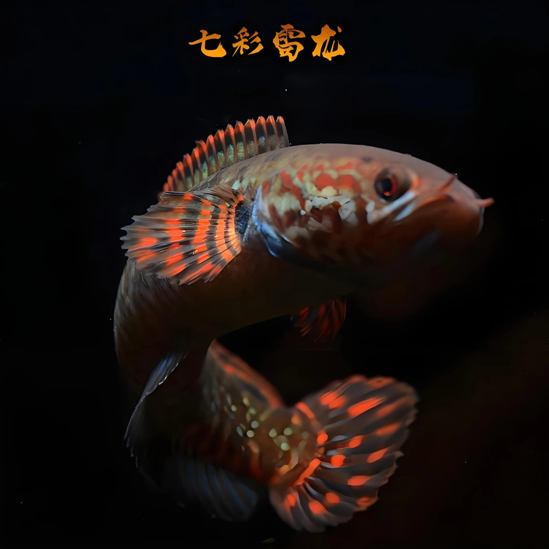 雷龙鱼观赏鱼七彩雷龙小型雷龙淡水鱼新手推荐