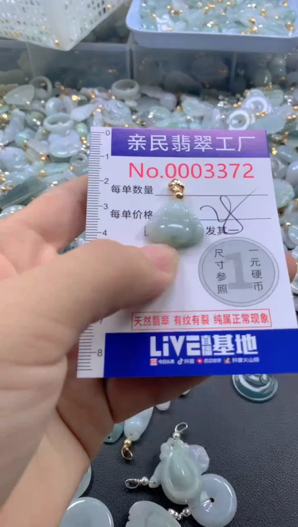 颈饰未镶嵌翡翠3372