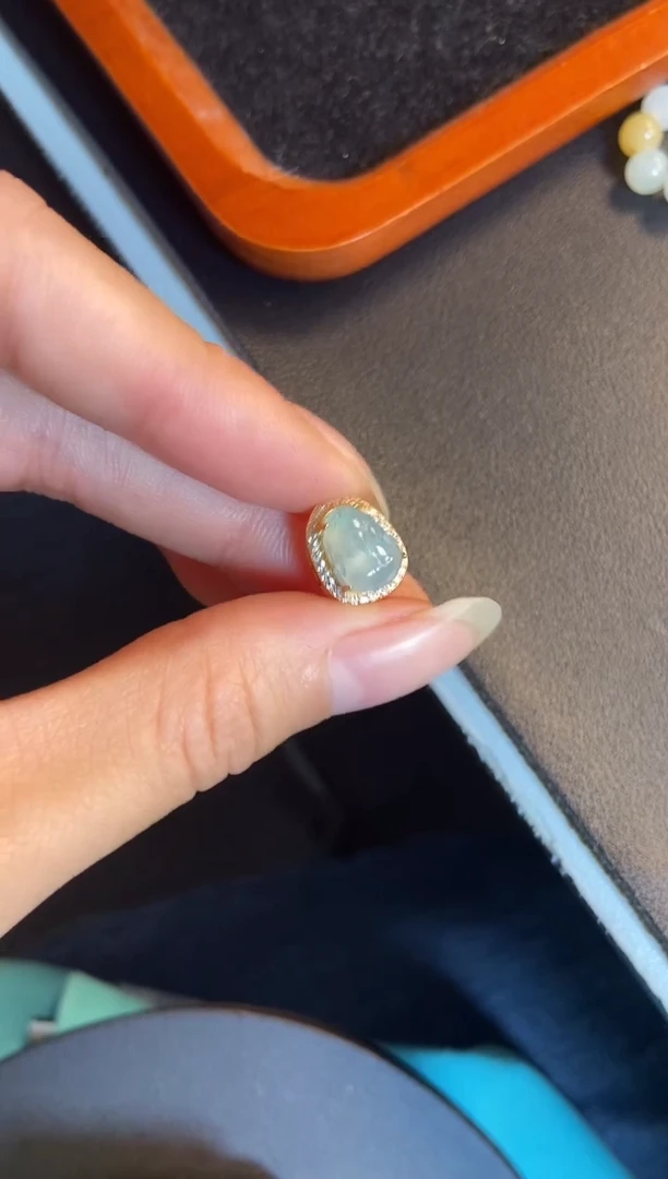 吊坠(不含链)银S925镶嵌翡翠1