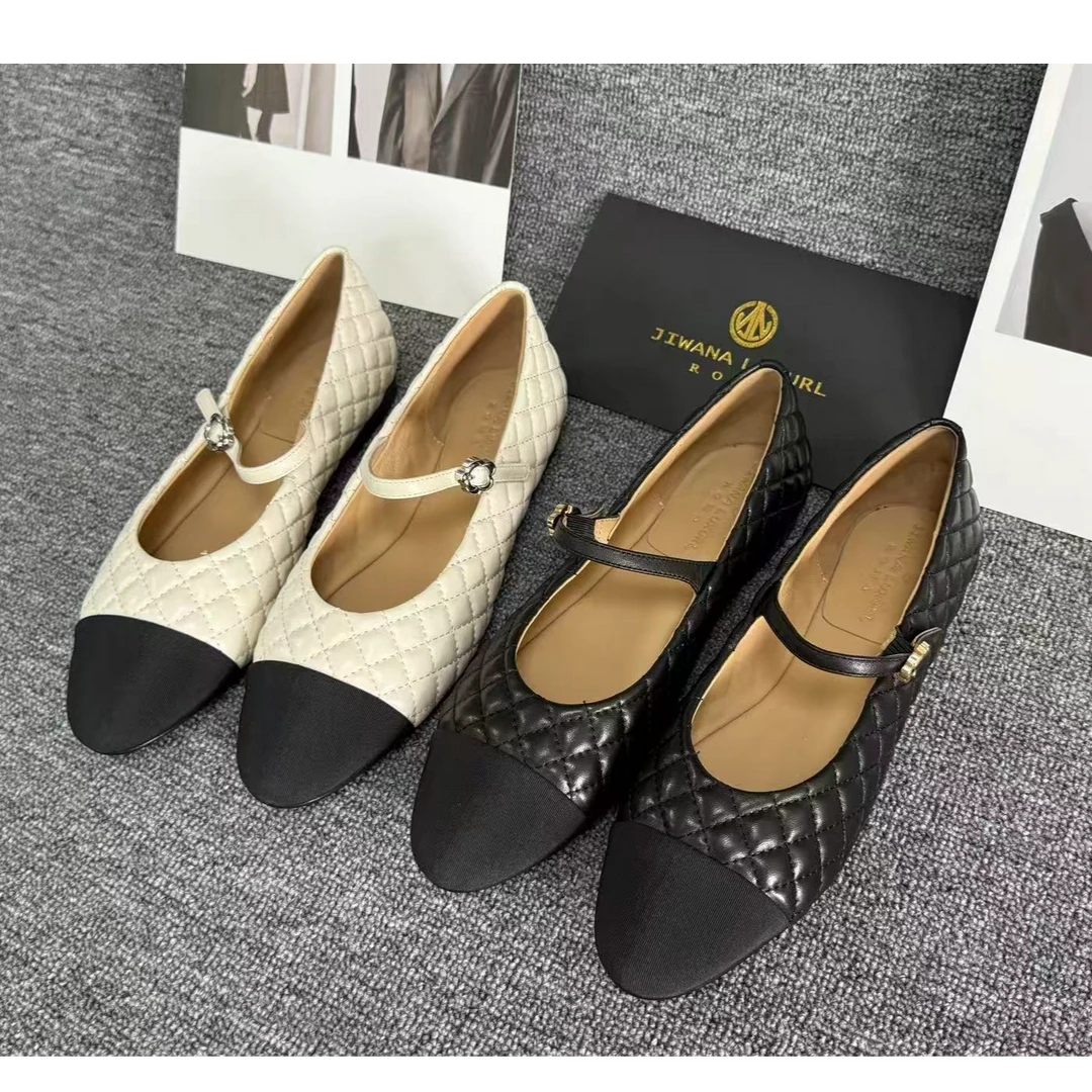 [JL2025早秋新品]JIWANA LXUXRL 女士尖头平底单鞋8698