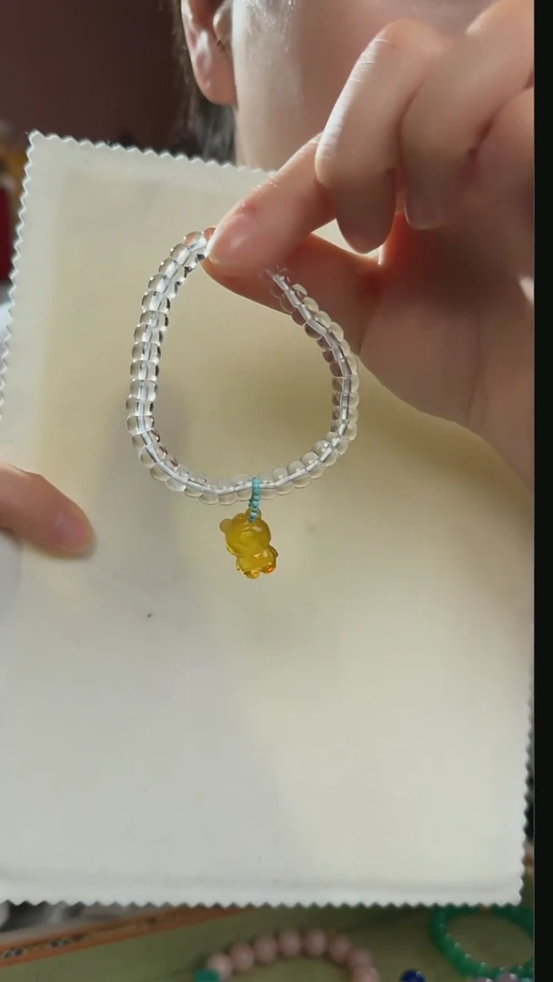 【闪购商品】水晶手串未镶嵌天然白水晶手串