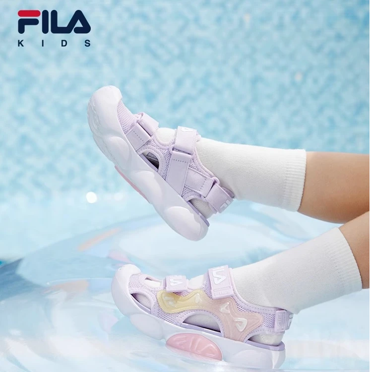 【斐乐儿童】夏季女童时尚运动舒适休闲软底透气运动凉鞋K14B423801