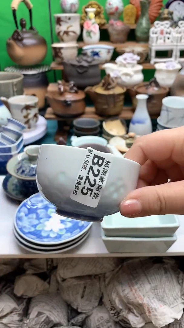 【闪购商品】盖碗海外回流瓷器