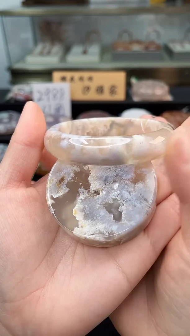 未镶嵌手镯石英质玉61圈口（赠品镯心）3688072