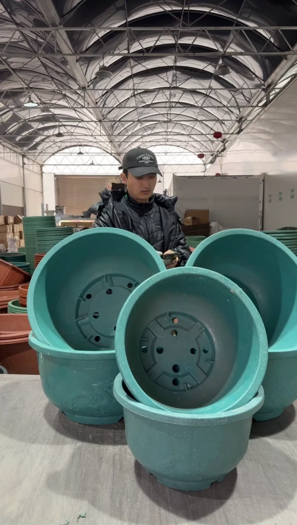 【闪购商品】复合50铝塑龙盆4，40铝塑龙盆2绿色有孔