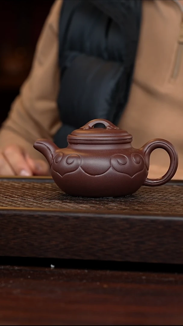 茶壶紫砂丹壶溢香紫砂壶320毫升