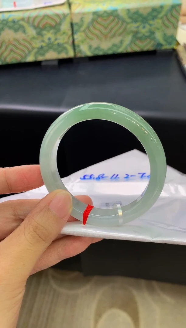 未镶嵌手镯翡翠K116天然A货缅甸翡翠55.9