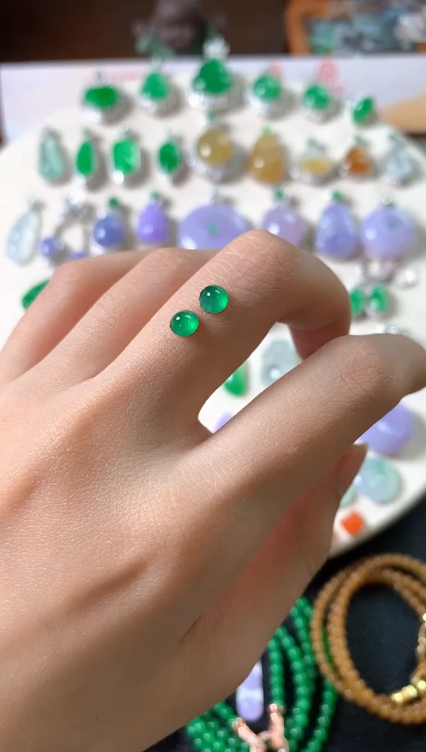 未镶嵌定制翡翠裸石（镶嵌定制）