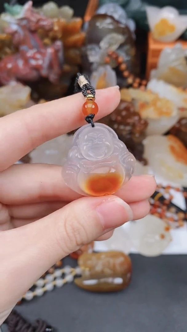 未镶嵌颈饰玛瑙/玉髓AA