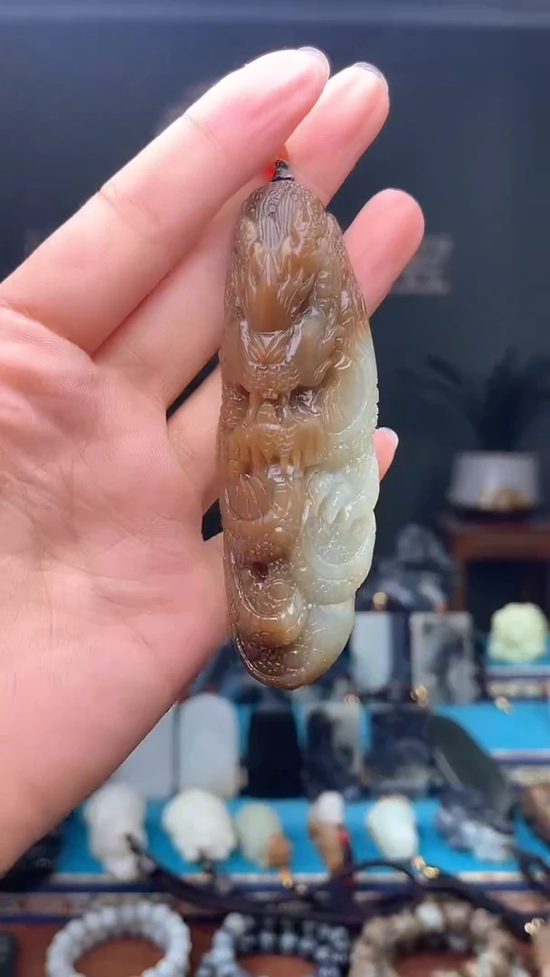 未镶嵌和田玉挂件1