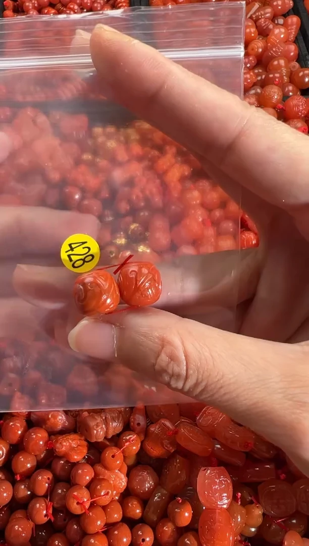 【闪购商品】南红玛瑙颈饰未镶嵌11