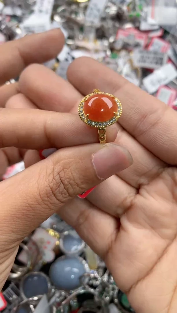 银S925镶嵌戒指翡翠11-11-11-----10