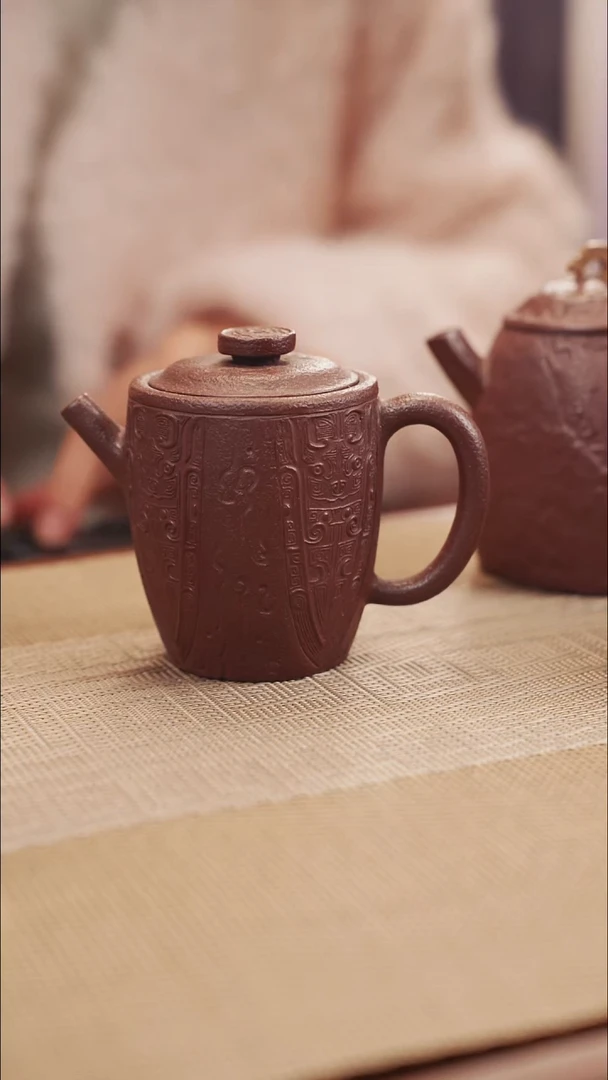 原矿老紫泥青铜器小汉瓦47