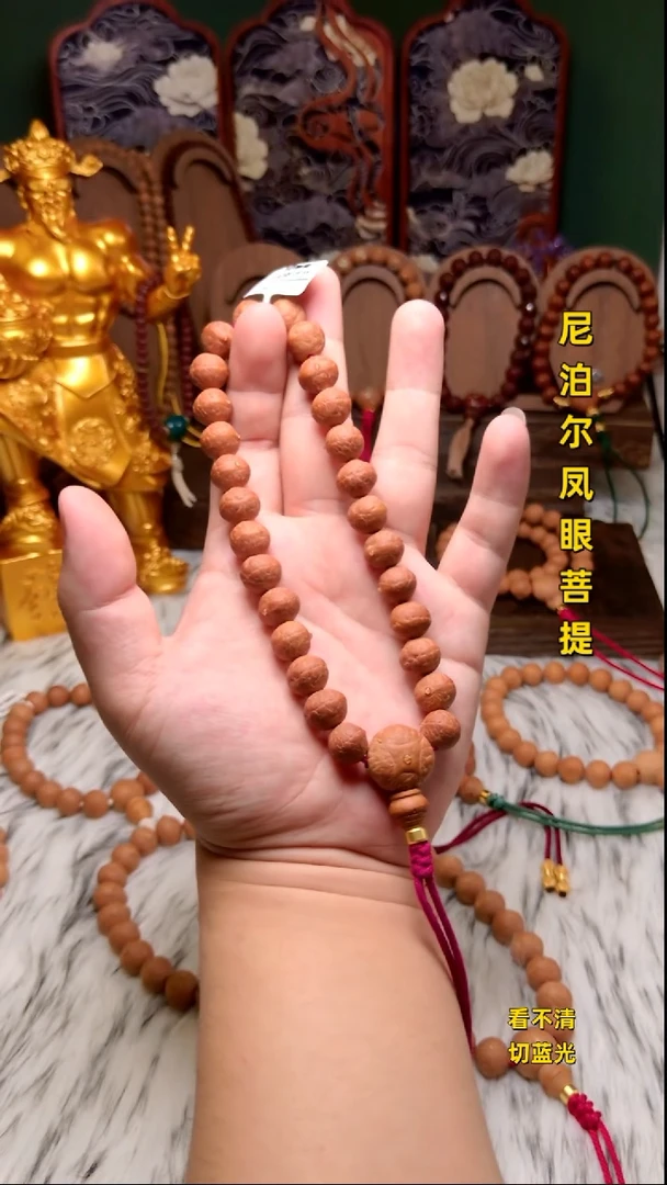 手串凤眼菩提12实心子手持
