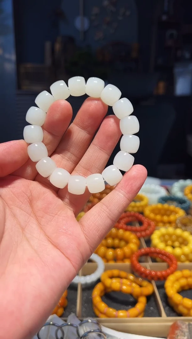 未镶嵌手串和田玉13左右