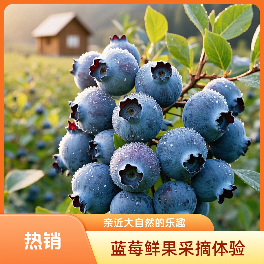 云南L25花香蓝莓鲜果当季新鲜水果15－17mm+125g/盒北京市