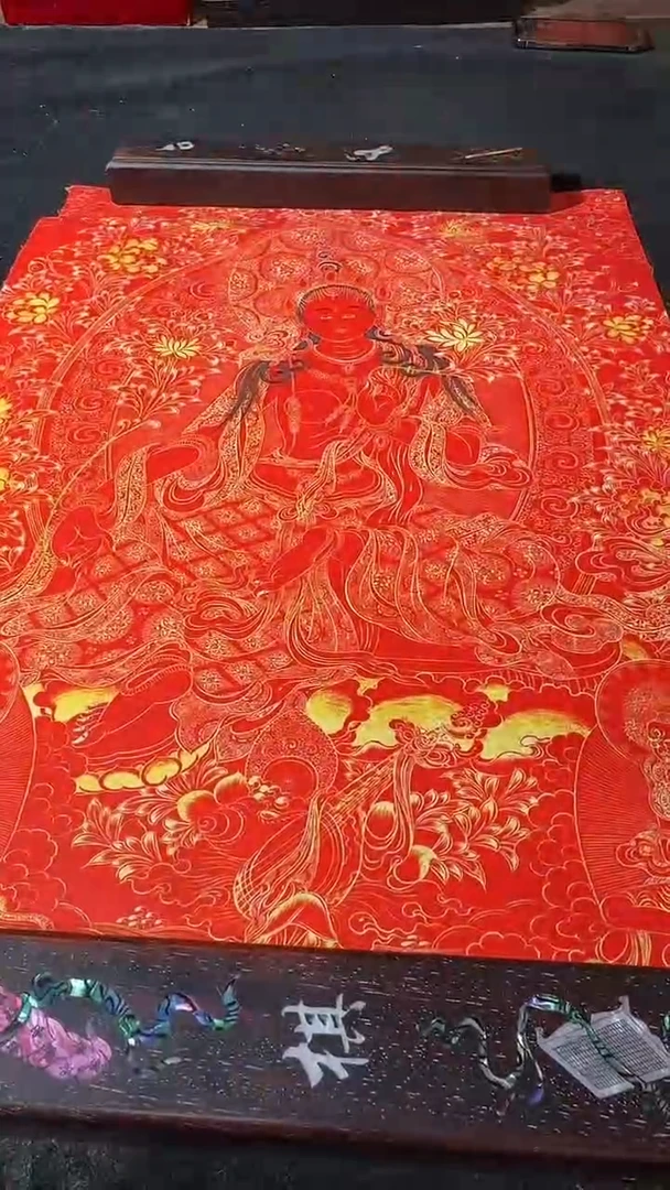 卷轴画藏式珍藏彩绘艺术馆104