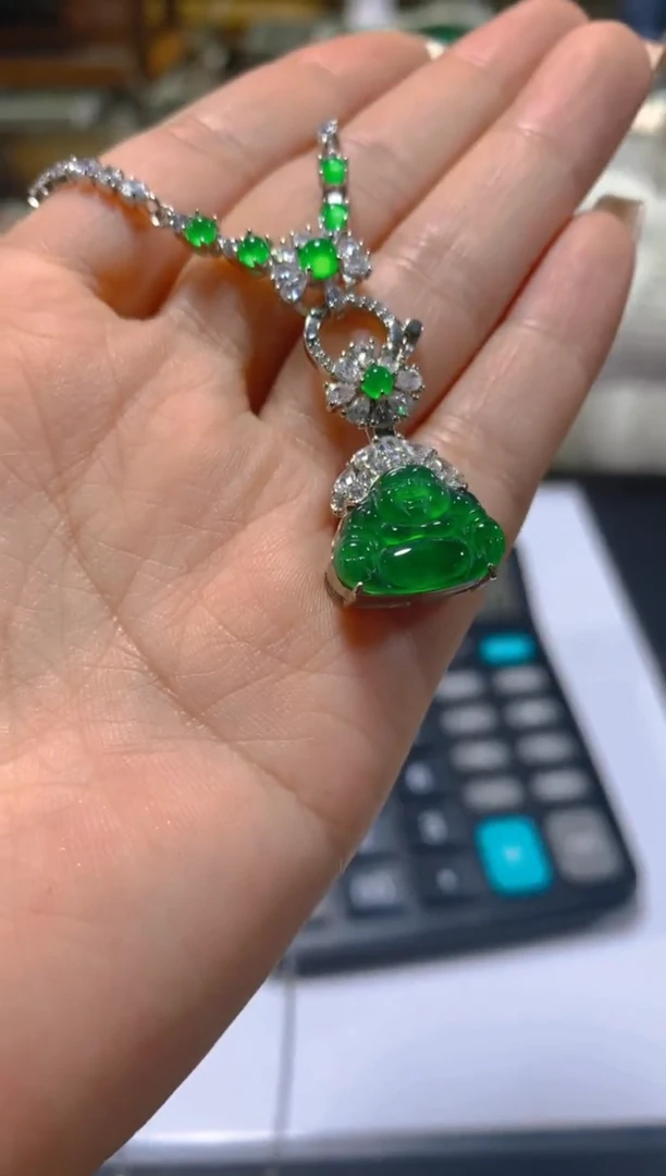 颈饰未镶嵌翡翠多样性发一