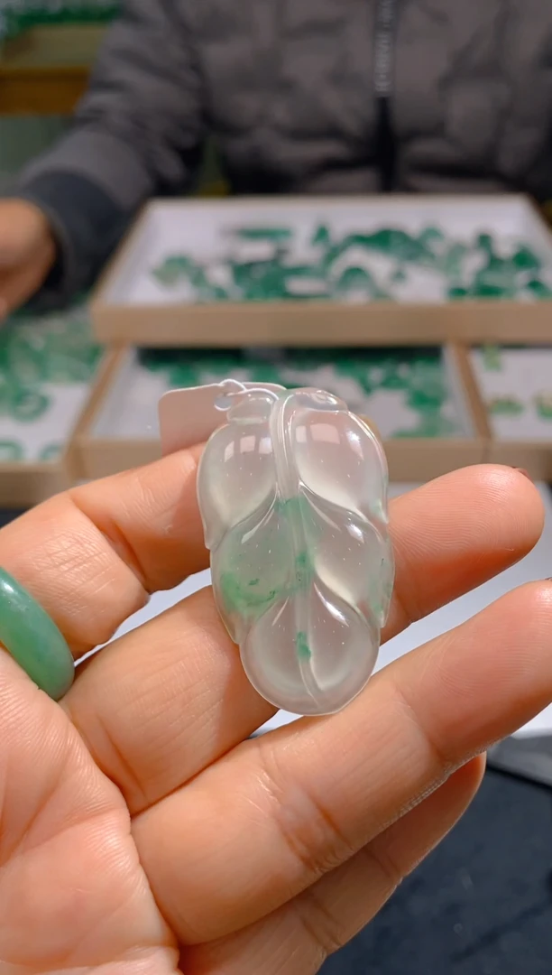 【闪购商品】石英质玉颈饰未镶嵌天然A货非洲翠