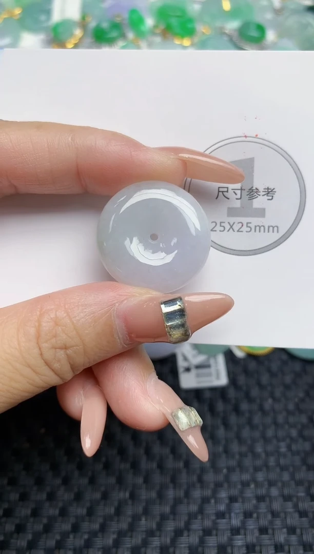 颈饰未镶嵌翡翠天然缅甸A货翡翠百元以上9元证书费自理