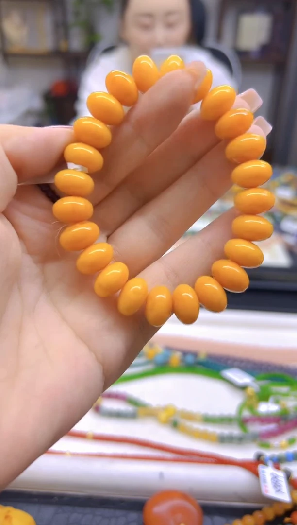 未镶嵌蜜蜡手链DIY款S428