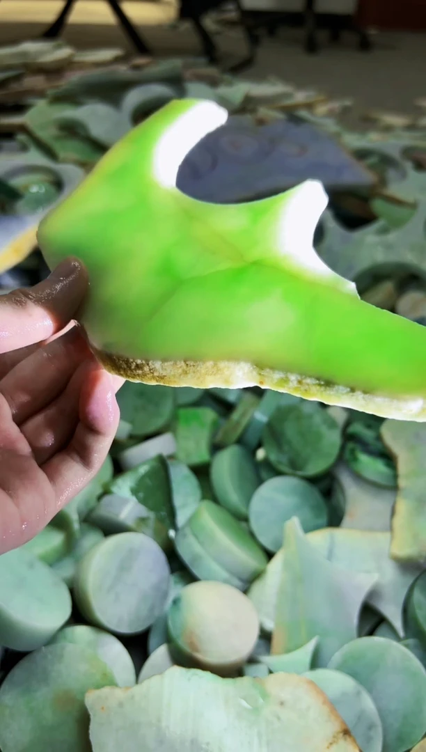 【闪购商品】翡翠颈饰未镶嵌A货吴玉304