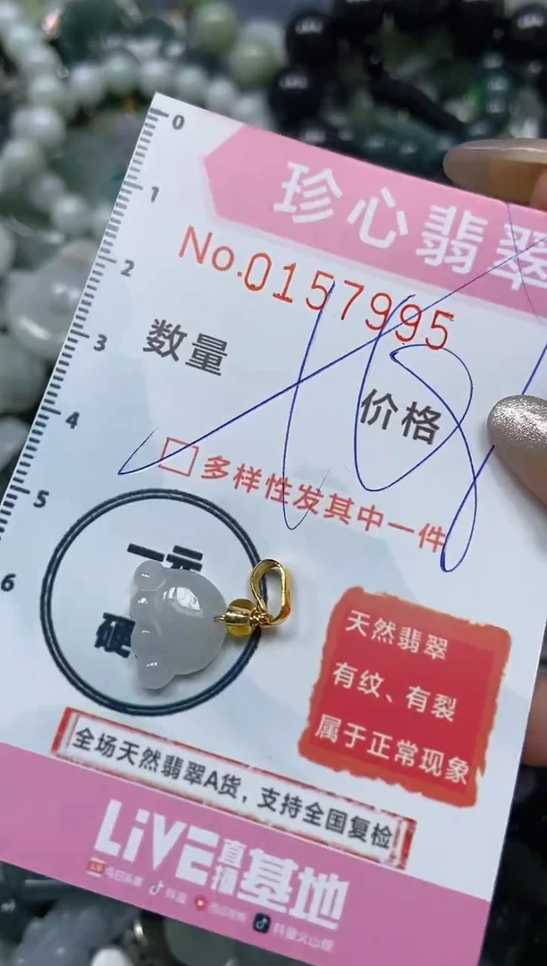 【闪购商品】翡翠颈饰未镶嵌闪购0157995多样性发其一