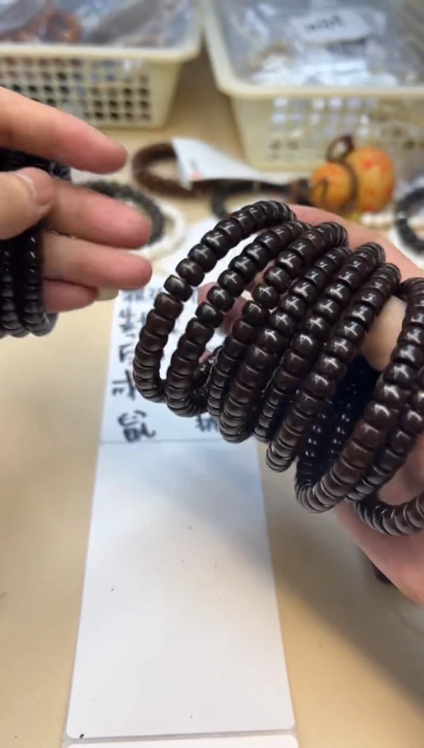 【闪购商品】椰蒂手串012606 椰蒂药片单圈8*5