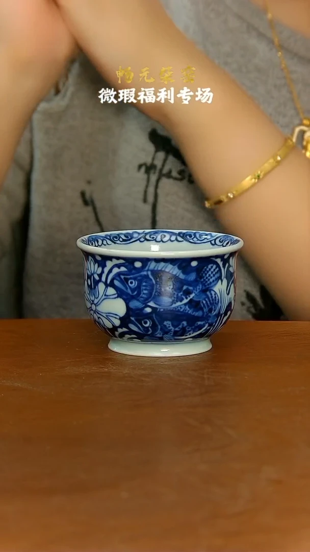 微瑕柴窑手工茶具-53