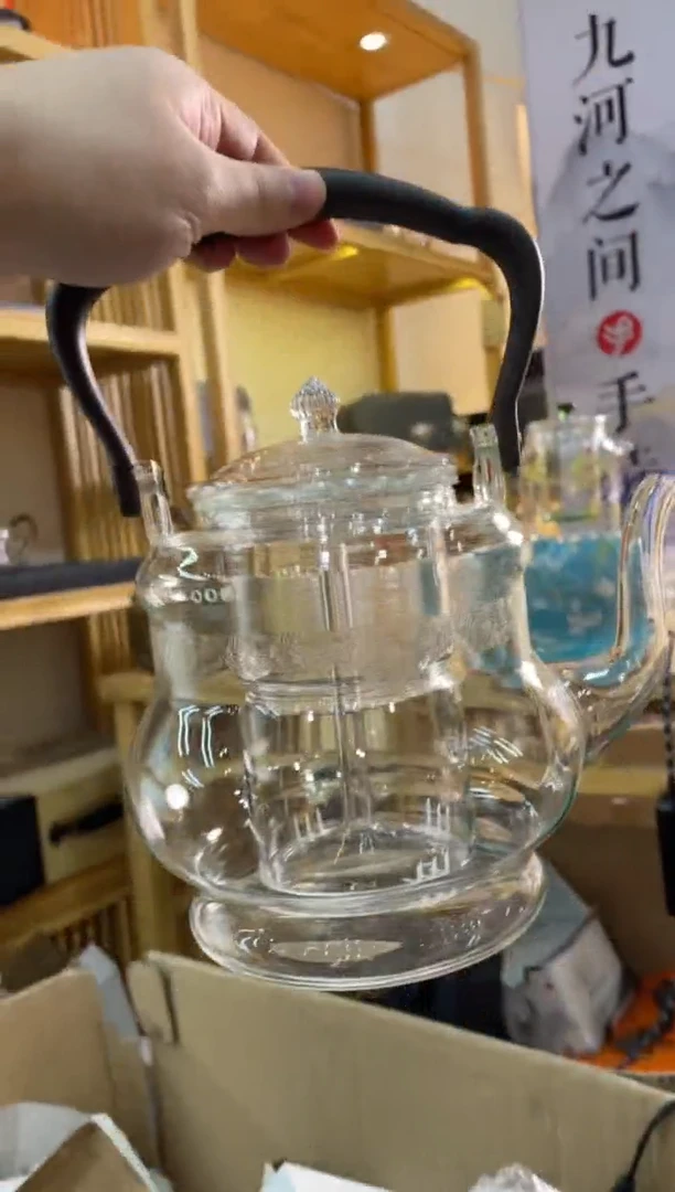 大观壶雅致银蒸煮壶