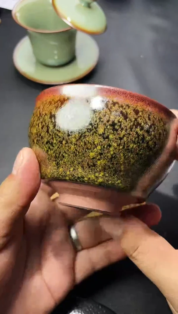 茶盏120叶紫建盏