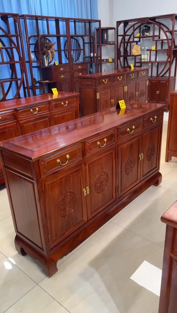 花梨木类家具158*40*88餐边柜刺猬紫檀
