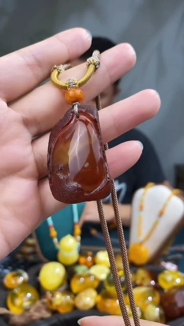 裸石琥珀未镶嵌基地发货 一物一证 顺丰包邮