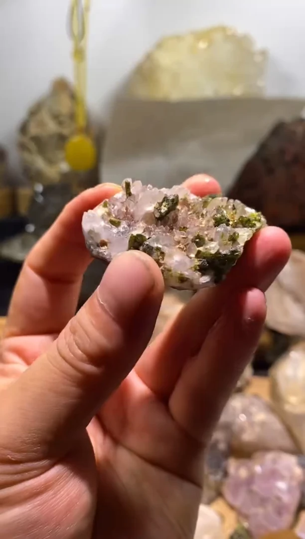 水晶珠宝半成品未镶嵌93号城市绿帘花园