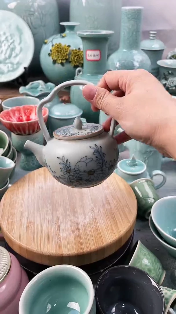 【闪购商品】特价 微瑕 慧仙青瓷