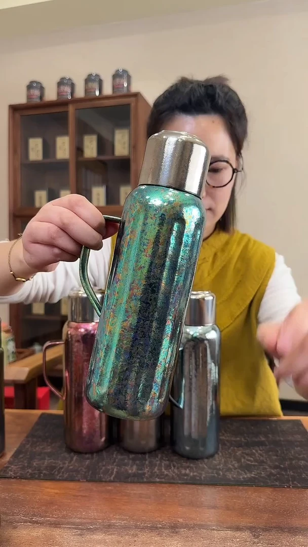 800毫升纯钛新款绿色