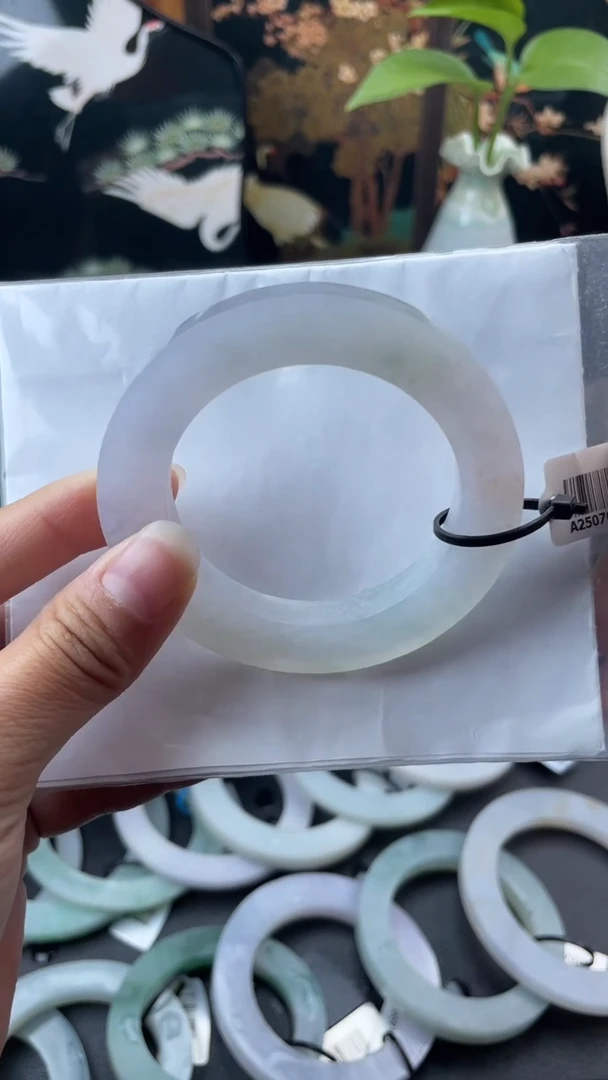 未镶嵌手镯定制翡翠53以内圈口16号手镯