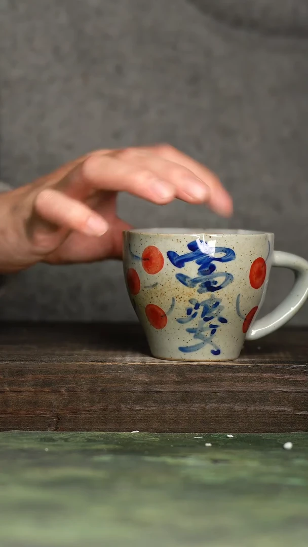 【闪购商品】杯青诗手工手绘瓷器