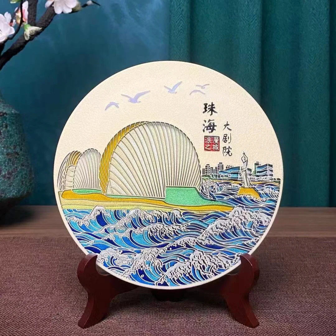 珠海大剧院雅琅晶摆件