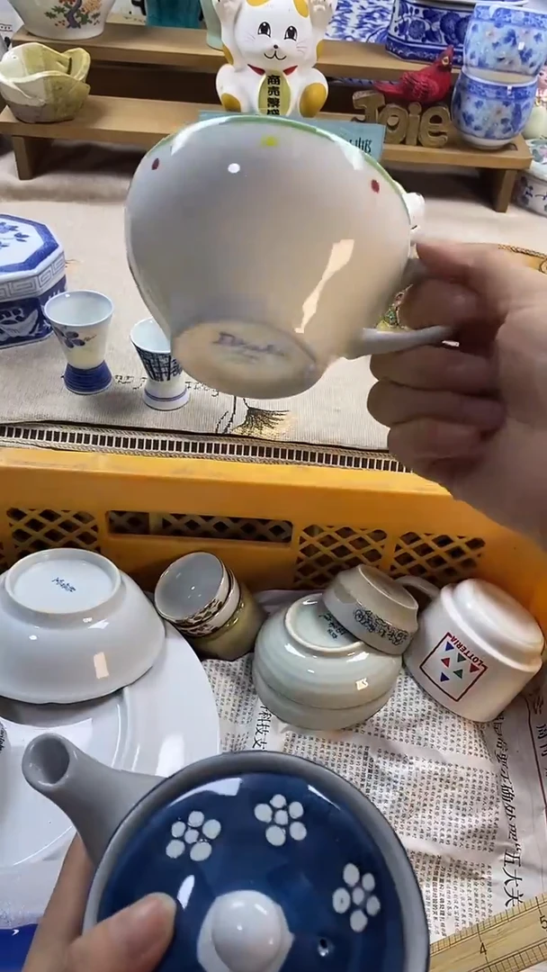 瓷片巧****宝中古回流瓷器，新号开播，全场放漏。