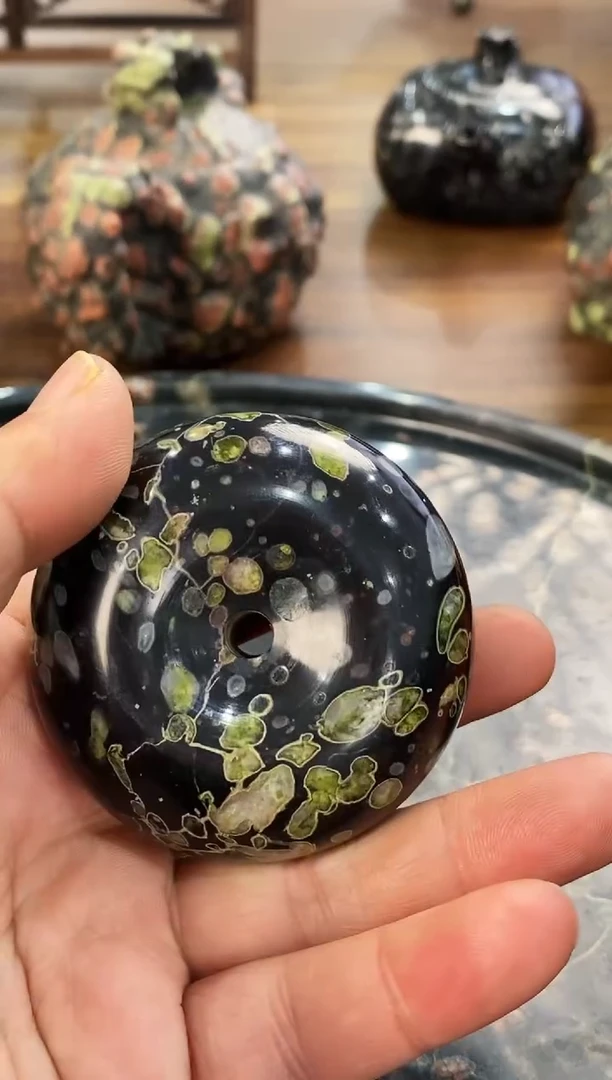 【闪购商品】奢上奢梅花玉茶具