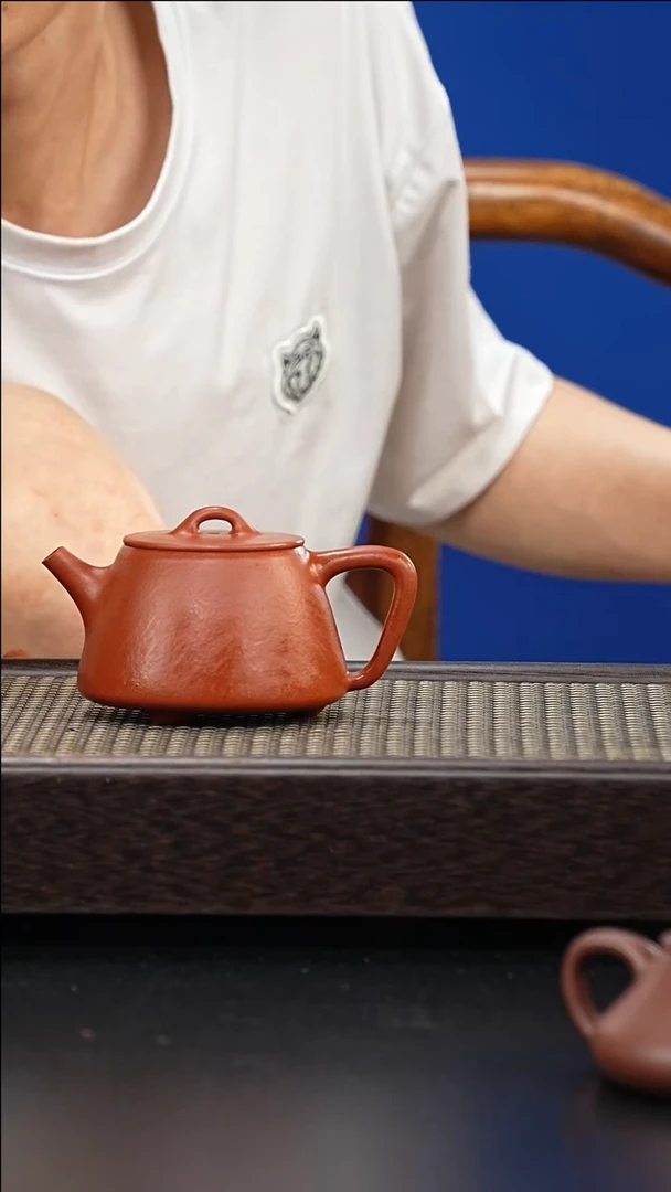 茶壶紫砂全手工朱泥大高瓢