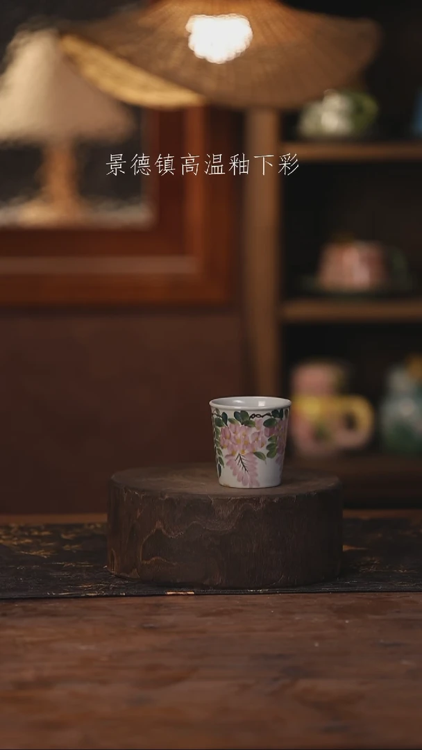 陶瓷景德镇高温釉下手绘陶瓷229