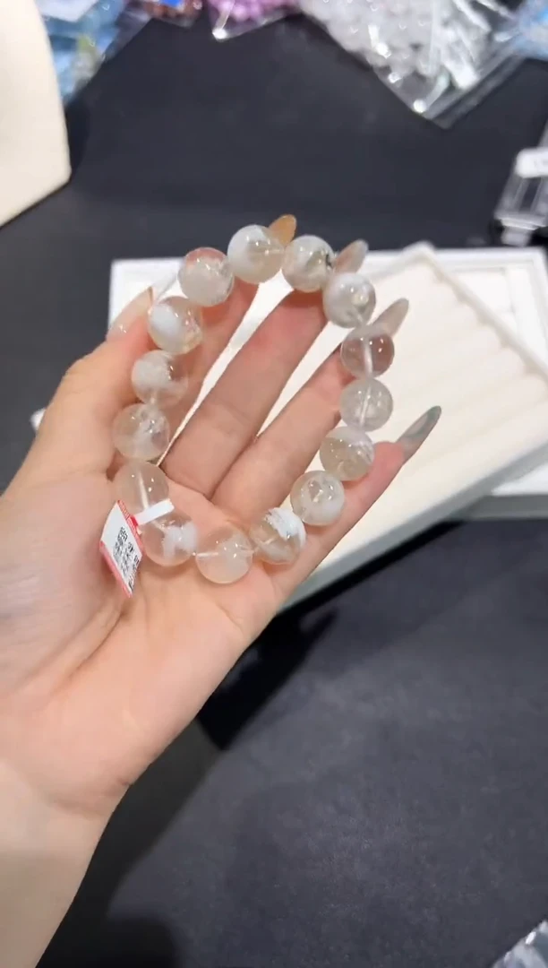未镶嵌手链水晶91t多样性发其一【1条】默认微瑕13mm