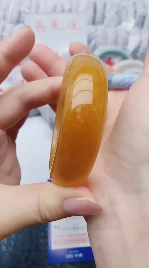 未镶嵌手镯石英质玉w24+55-56
