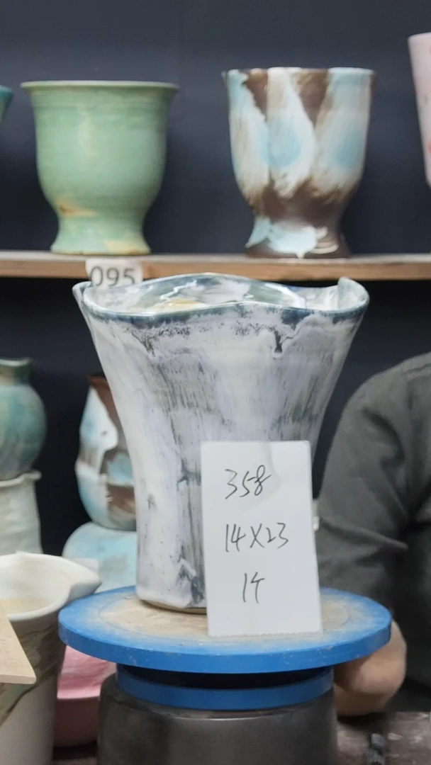 景德镇花盆默认微瑕358