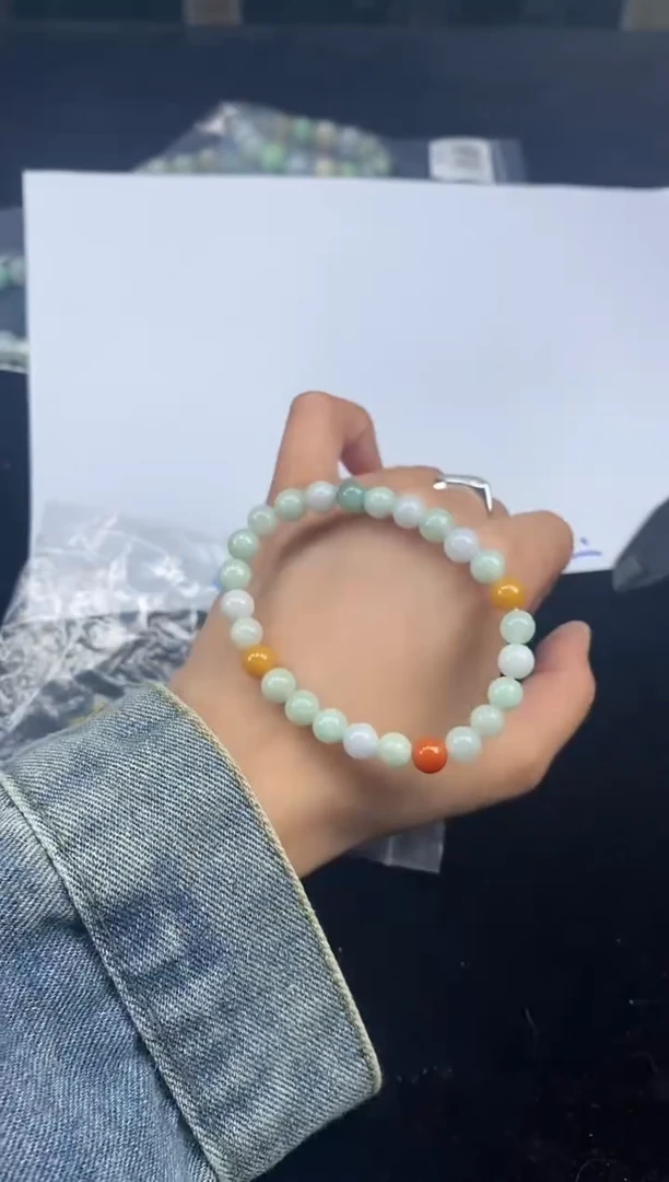 未镶嵌手链翡翠天然缅甸A货翡翠，拍一发一