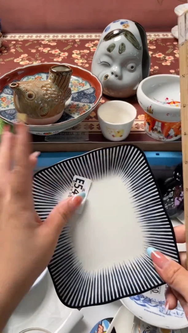 瓷片心****丽瓷器瓷器E547